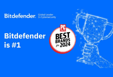 Η Bitdefender κατακτά το χρυσό : Ψηφίστηκε ως «Best Tech Brand» για το 2024 στο PCMag