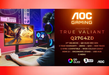 Νέα AOC GAMING Q27G4ZD: Η 3η γενιά QD-OLED