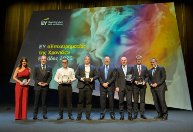 O Χάρης Βαφειάς αναδείχθηκε EY «Επιχειρηματίας της Χρονιάς» Ελλάδος 2025
