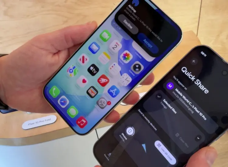 Η Samsung φέρνει συμβατότητα AirDrop στα Galaxy, ξεκινώντας από το Galaxy S26