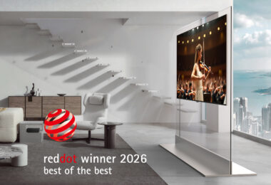 Η LG ELECTRONICS ΤΙΜΗΘΗΚΕ ΓΙΑ ΤΗΝ ΑΡΙΣΤΕΙΑ ΣΧΕΔΙΑΣΜΟΥ ΣΤΑ ΒΡΑΒΕΙΑ RED DOT DESIGN AWARD 2026