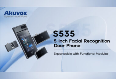 Akuvox S535. Η είσοδος ως εμπειρία ασφάλειας, αισθητικής και ελέγχου