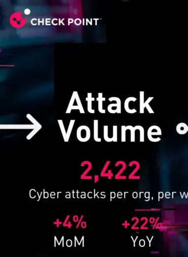 heck Point Research: Αύξηση 22% στις κυβερνοεπιθέσεις τον Αύγουστο
