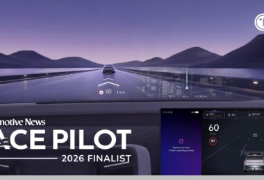 Η LG ELECTRONICS ULTRAVIEW WINDSHIELD DISPLAY ΑΝΑΜΕΣΑΣΤΟΥΣΤΕΛΙΚΟΥΣΥΠΟΨΗΦΙΟΥΣ ΓΙΑ ΤΟ ΒΡΑΒΕΙΟ PACE PILOT 2026