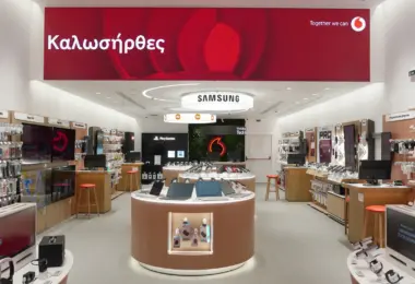 Vodafone Ελλάδας: Νέο κατάστημα στο The Mall Athens
